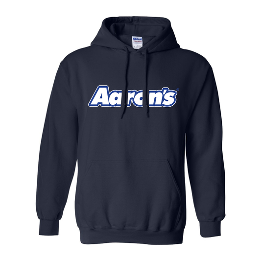 Men's Aaron_s Logo Gildan  Heavy Blend Hooded Sweatshirt
