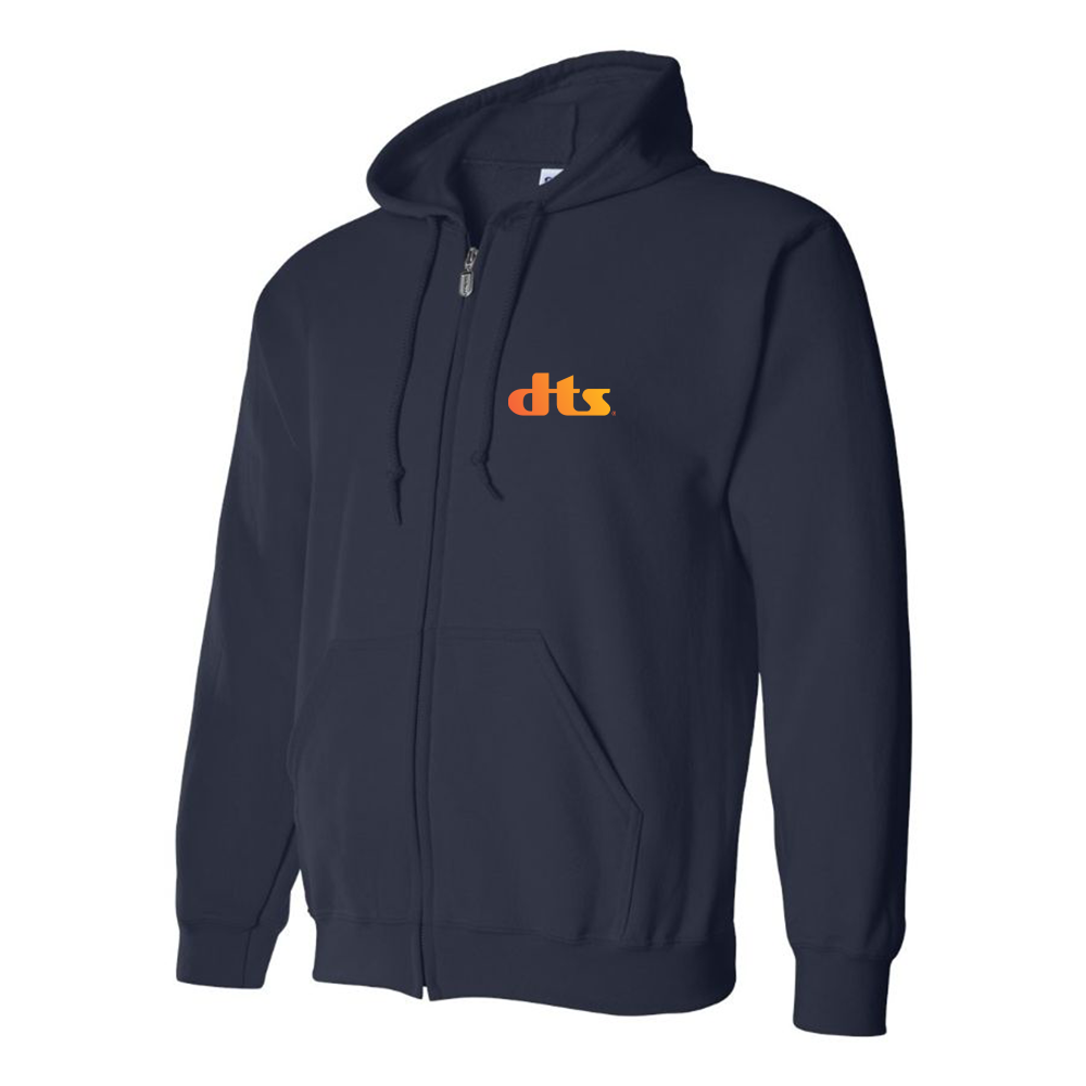 Men's DTS Logo Zipper Hoodie