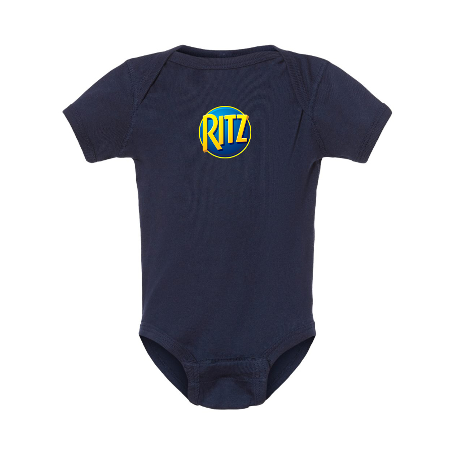 Ritz Crackers Logo Baby Romper Onesie