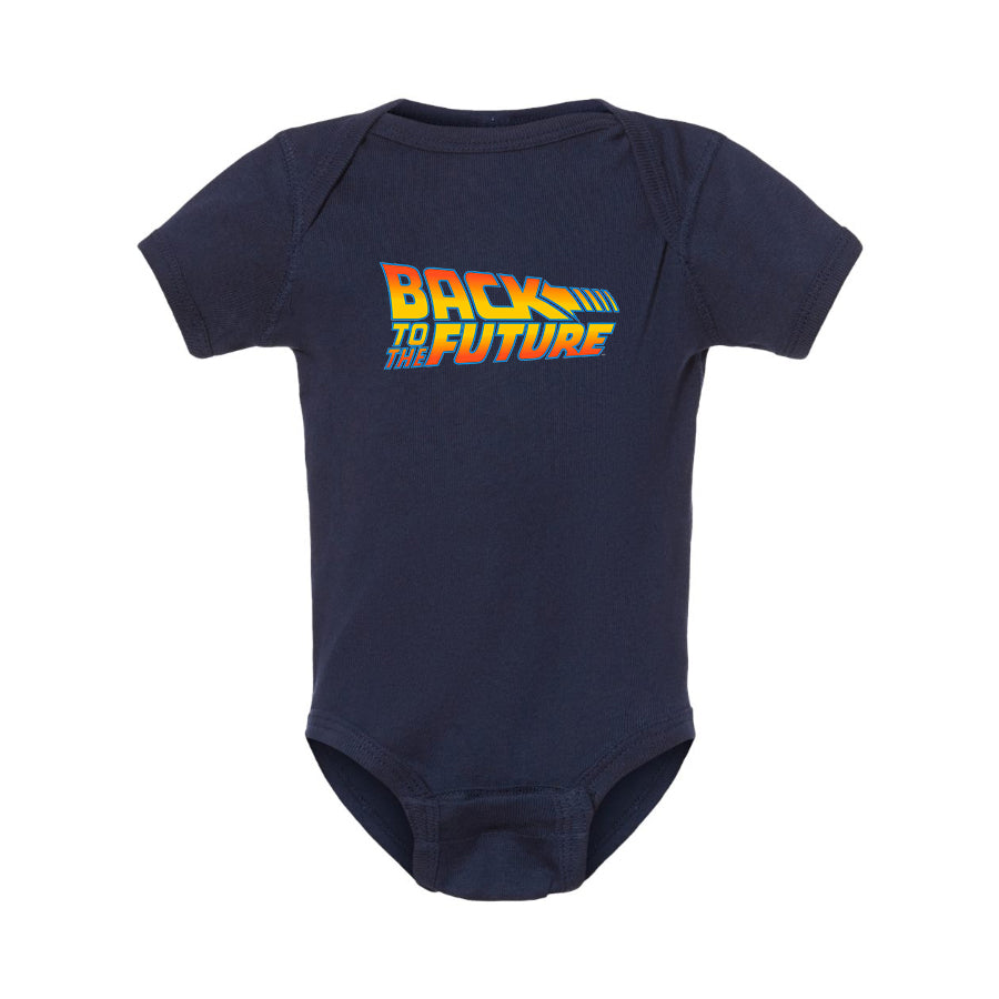 Back To The Future Movie Baby Romper Onesie