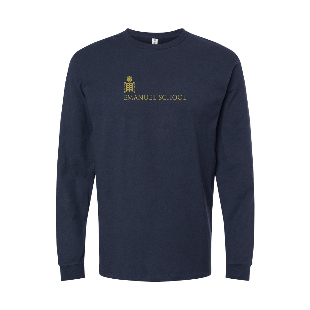 Men's Emanuel School Logo Long Sleeve T-Shirt