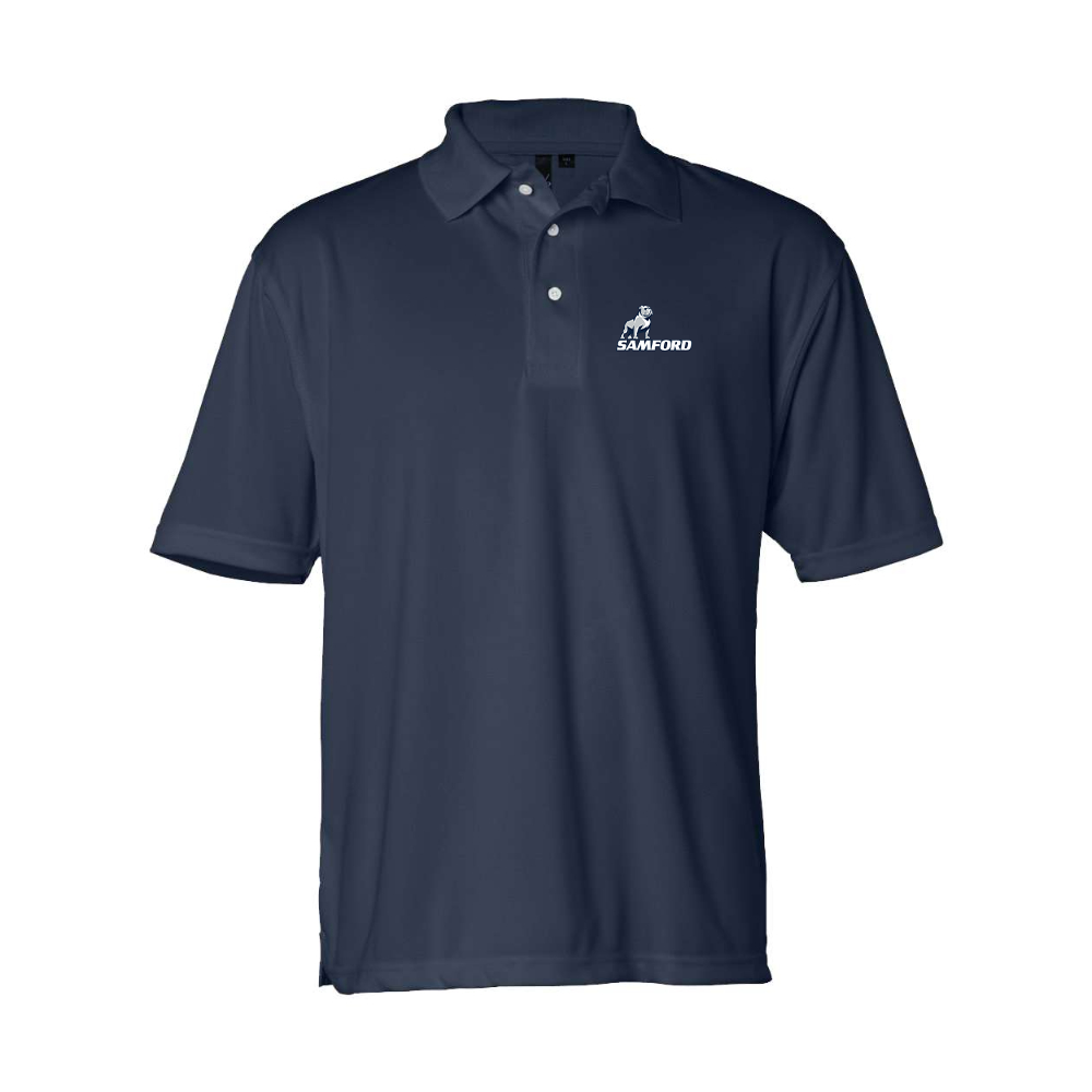 Men's Samford Bulldogs Logo Sierra Pacific Moisture Free Mesh Polo