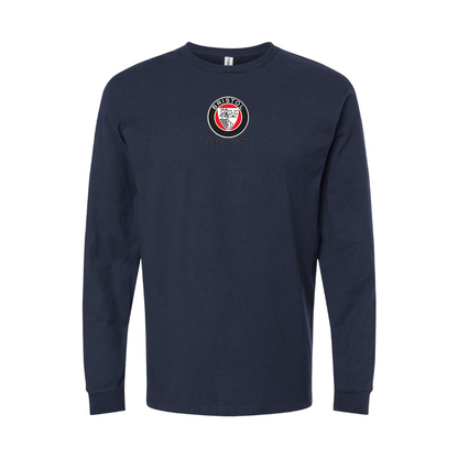 Youth Bristol Logo Cotton Long Sleeve T-Shirt