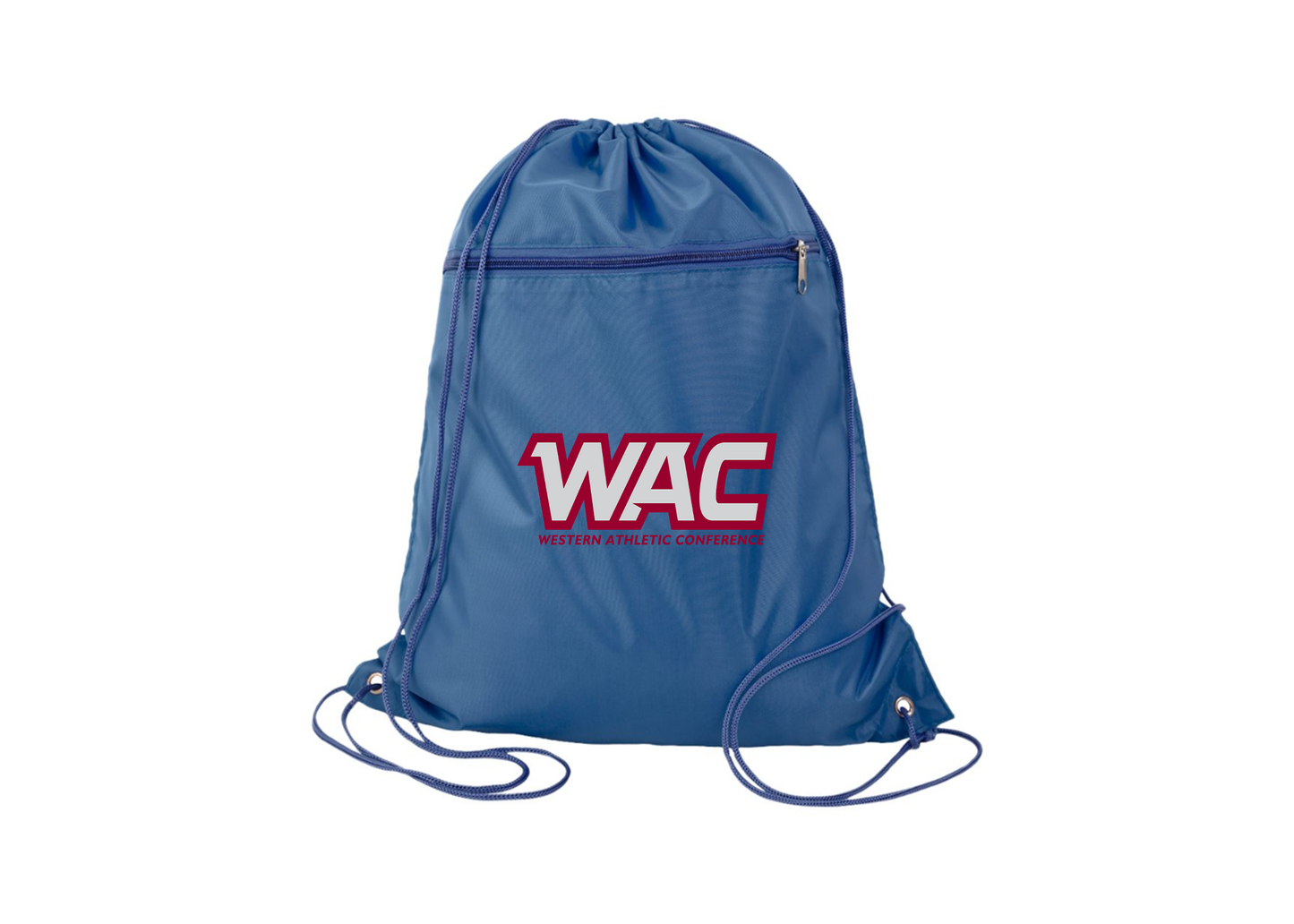 Western Athletic Conference Q-Tees - Polyester Cinchpack