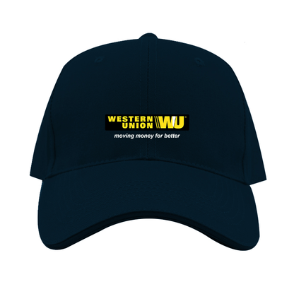 Wastern Union Logo Dad Baseball Cap Hat