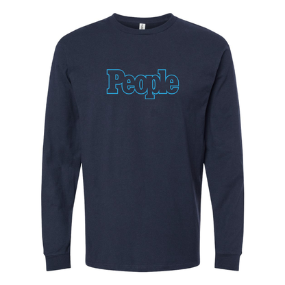 Men's People Magazine Logo Long Sleeve T-Shirt