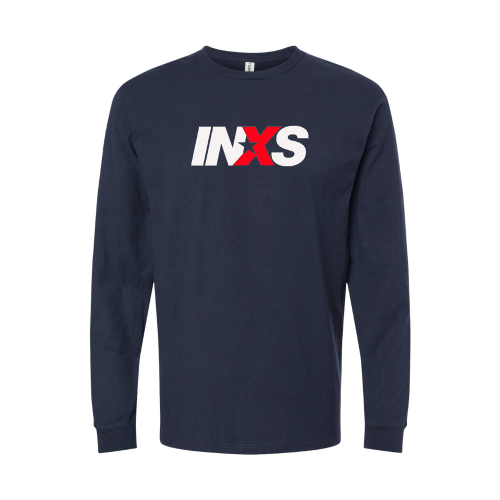 Youth INXS Logo Cotton Long Sleeve T-Shirt