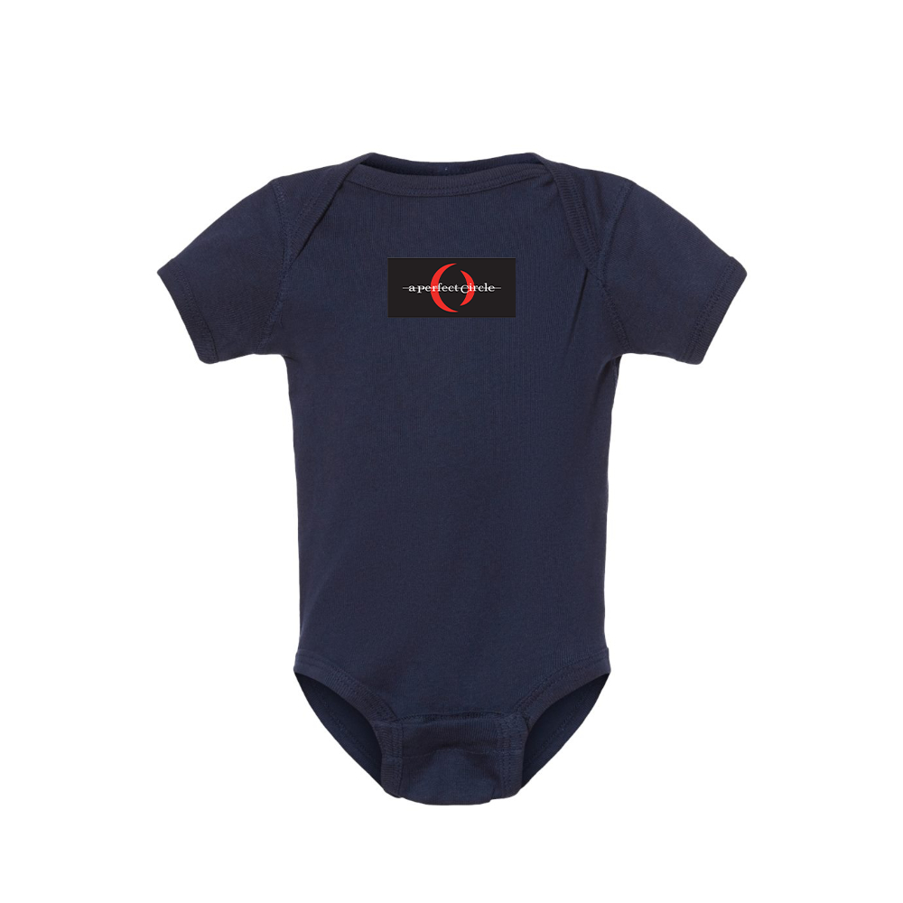A Perfect Circle Logo Baby Romper Onesie