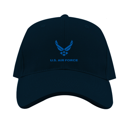 US Airforce Logo Dad Baseball Cap Hat