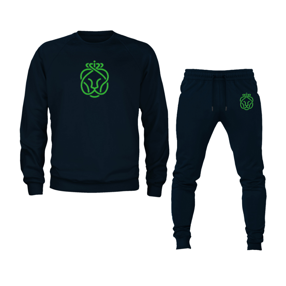 Men's Ahold Delhaize Symbol Crewneck Sweatshirt Joggers Suit