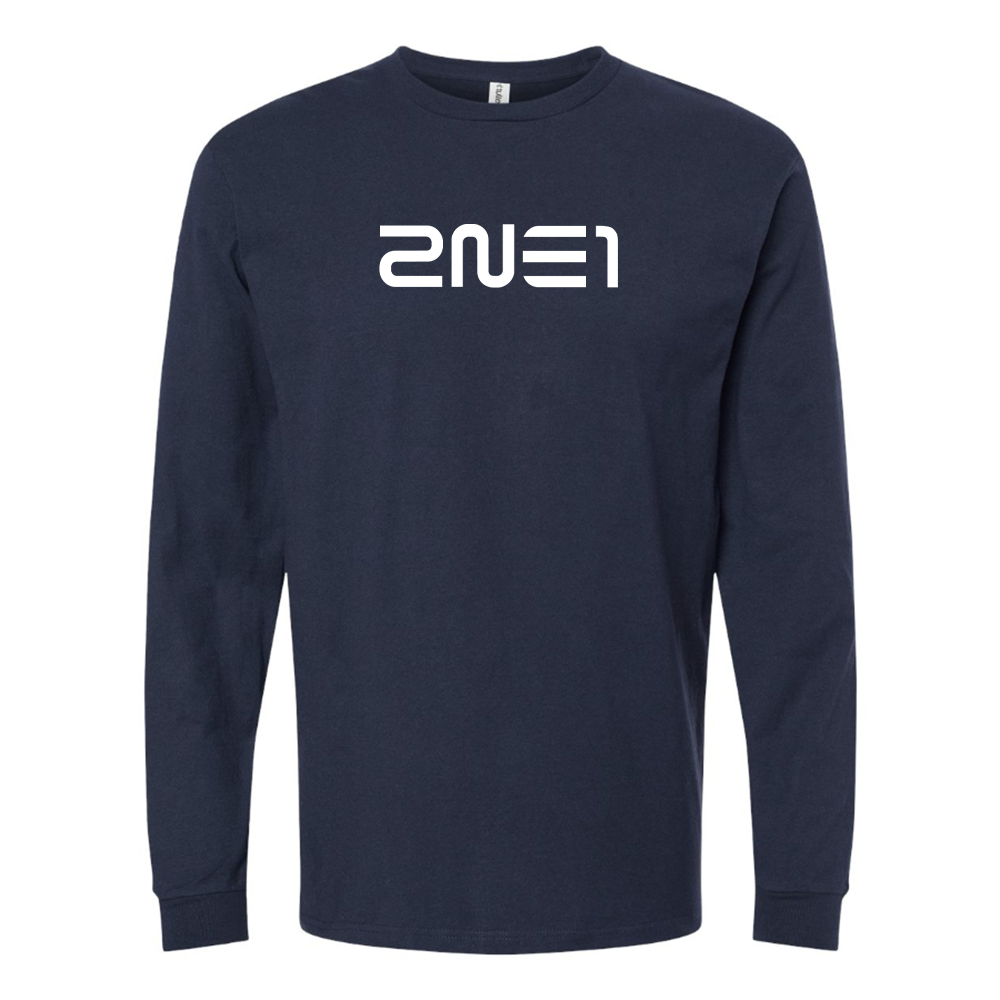 Youth 2NE1 Logo Cotton Long Sleeve T-Shirt