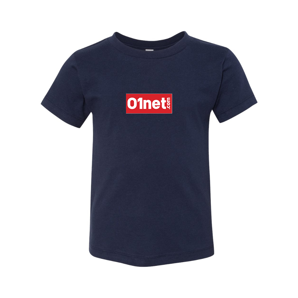 01net Logo BELLA  CANVAS Toddler Jersey Tee