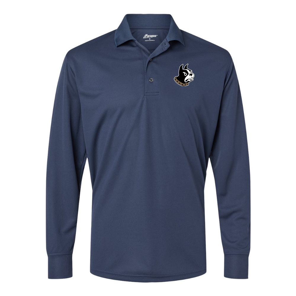 Men's Wofford Terriers Paragon Prescott Long Sleeve Polo
