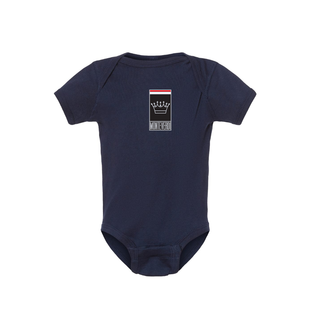 Monteverdi Logo Baby Romper Onesie