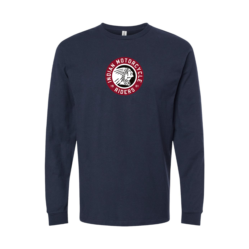 Youth Indian Motorcycle Cotton Long Sleeve T-Shirt
