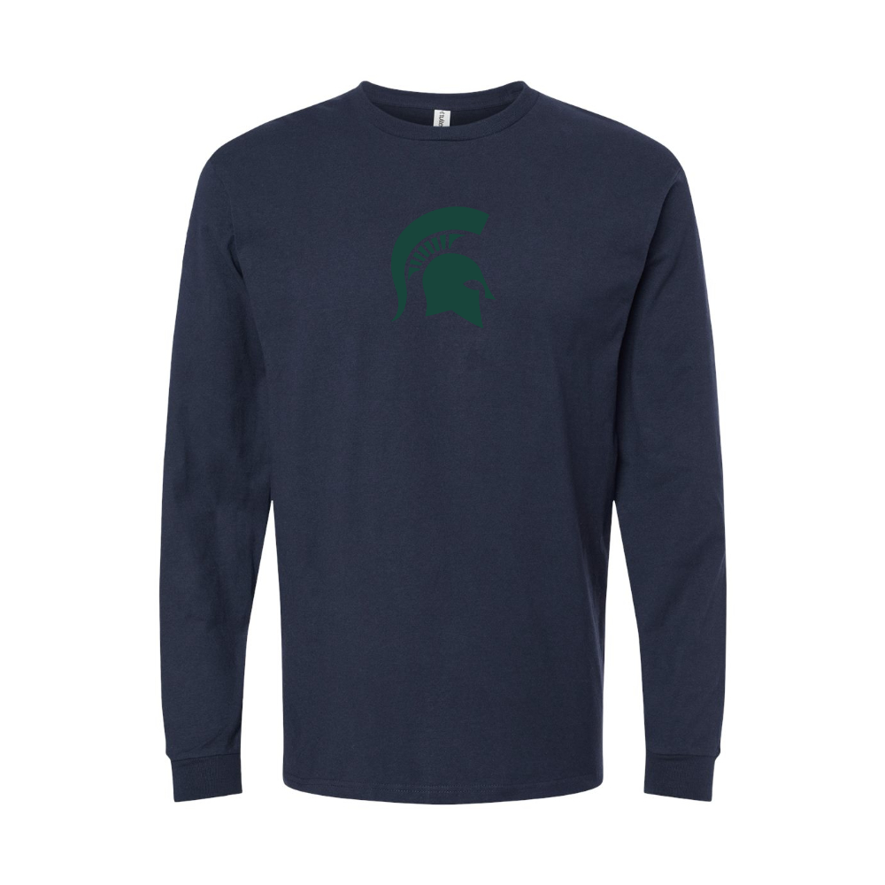 Men's Michigan State Spartans Logo Long Sleeve T-Shirt