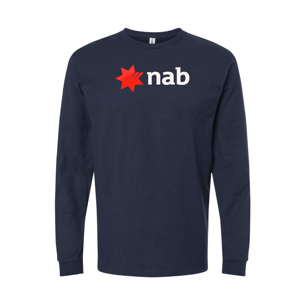 Youth NAB (National Australia Bank) Logo Cotton Long Sleeve T-Shirt