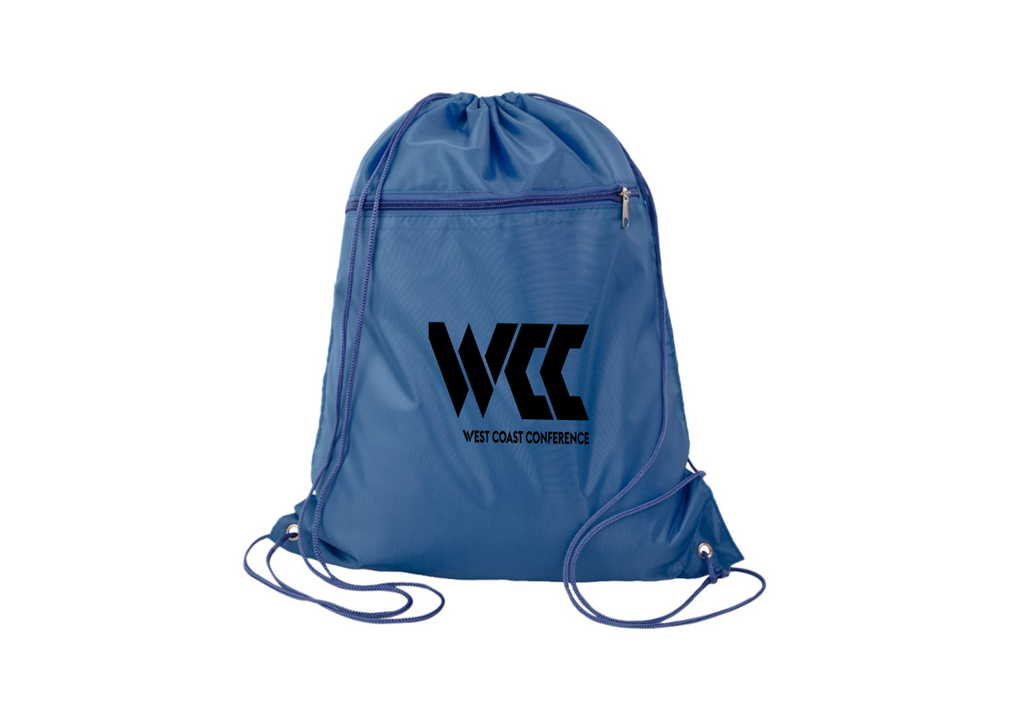 West Coast Conference Q-Tees - Polyester Cinchpack