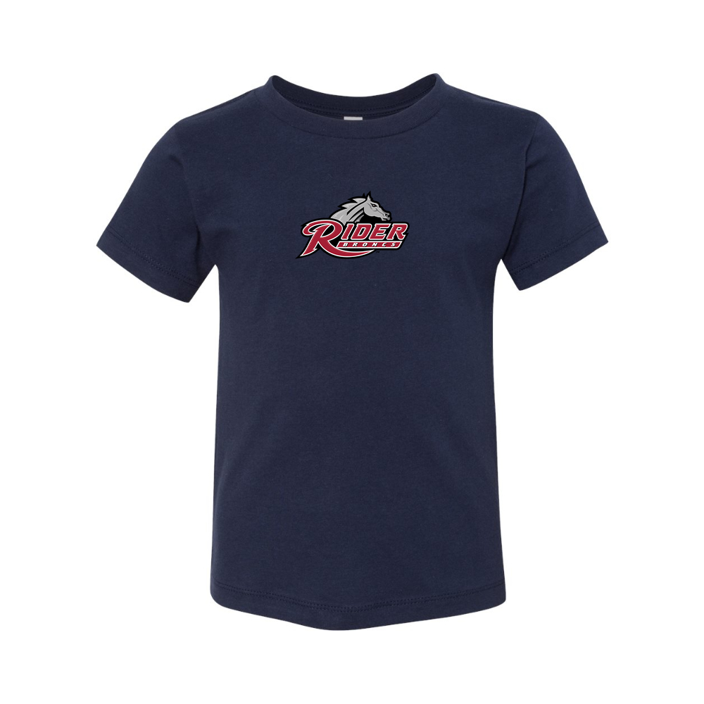 Rider Broncs Logo BELLA  CANVAS Toddler Jersey Tee