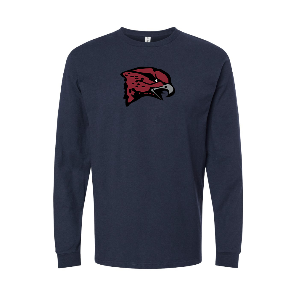 Men's Maryland Eastern Shore Hawks Logo Long Sleeve T-Shirt