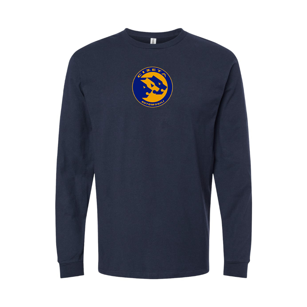 Men's Cizeta Logo Long Sleeve T-Shirt