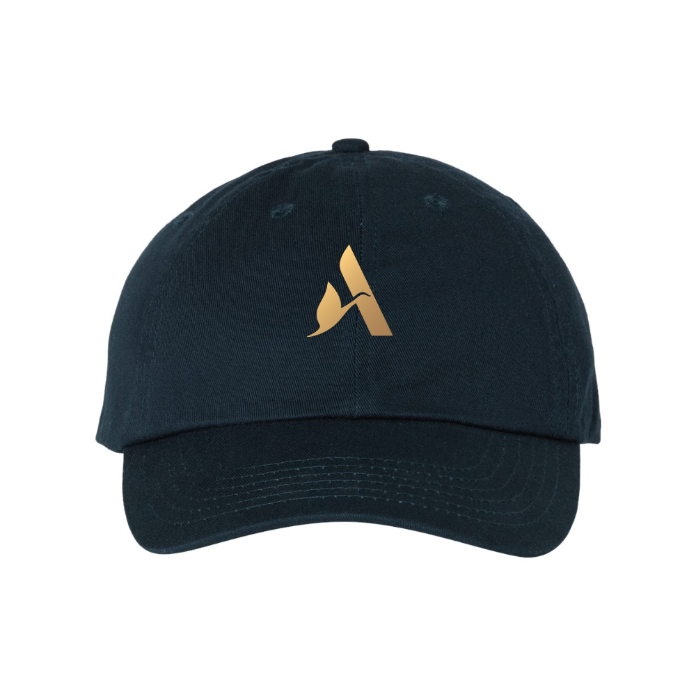 Accor Golden Logo  Valucap Adult Bio-Washed Classic Dad Hat