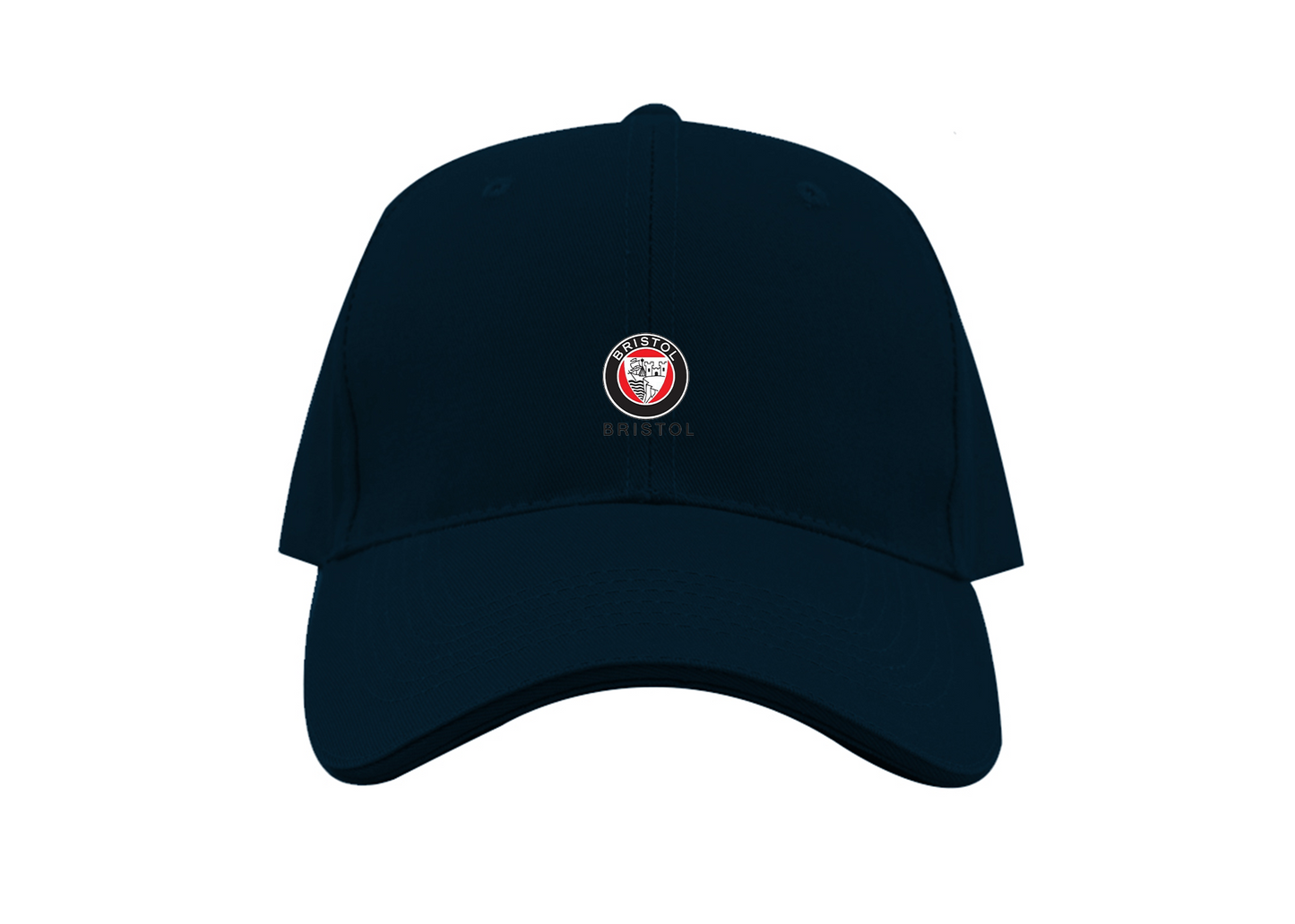 Bristol Logo Dad Baseball Cap Hat
