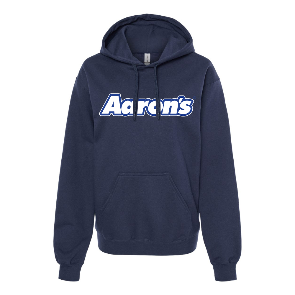 Men's Aaron_s Logo Softstyle Midweight Hooded Sweatshirt