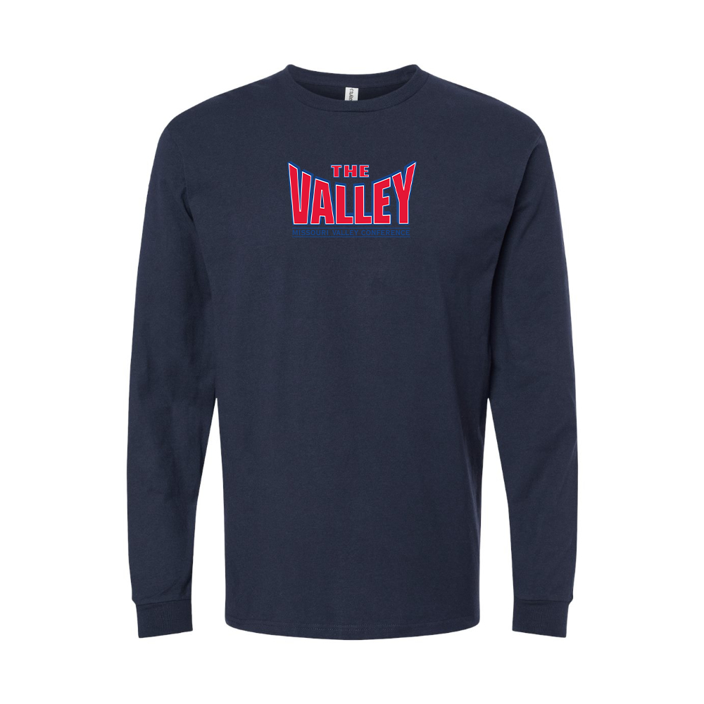 Youth Missouri Valley Conference Logo Cotton Long Sleeve T-Shirt