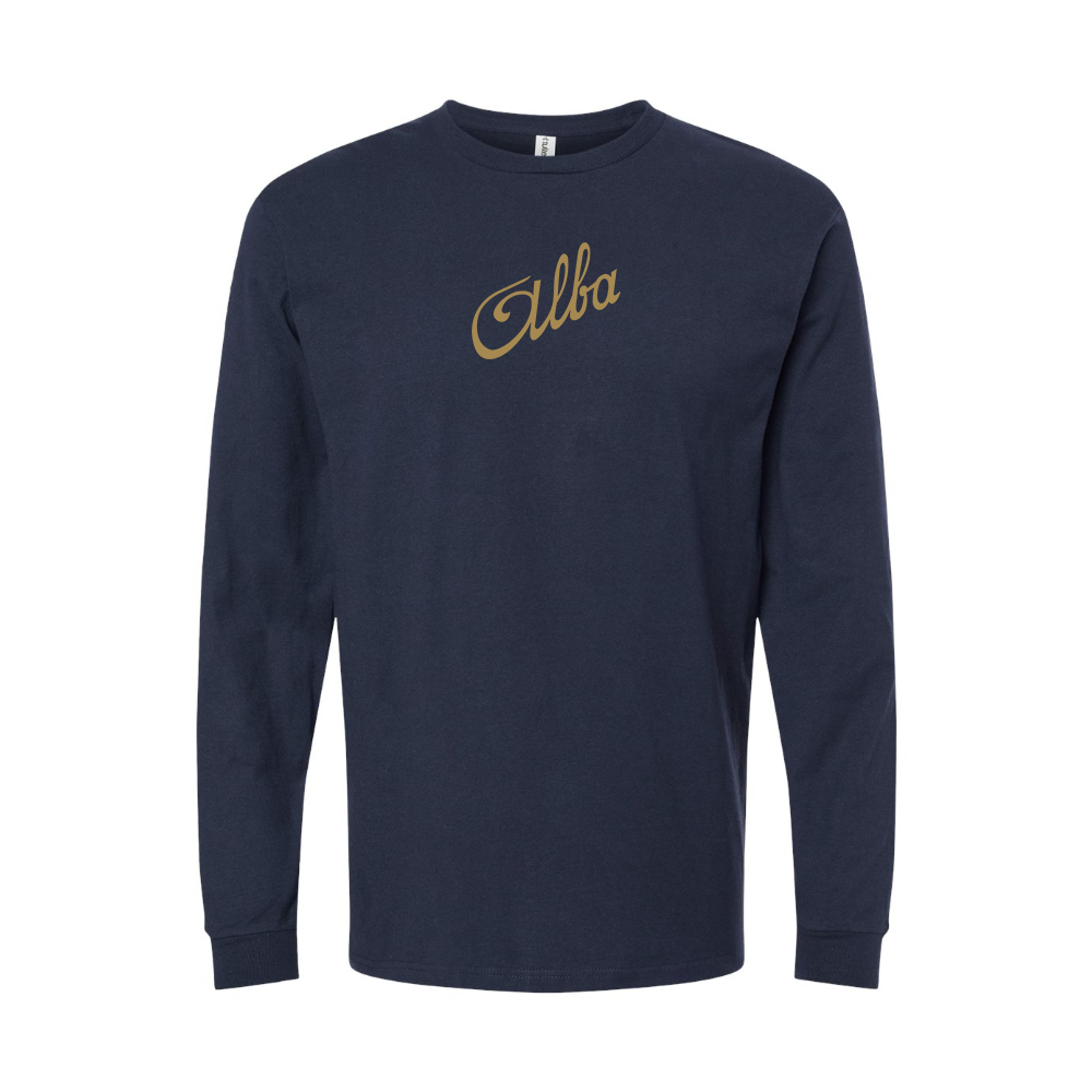 Youth Automobiles Alba Logo Cotton Long Sleeve T-Shirt