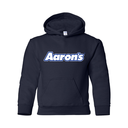 Youth Aaron_s Logo Gildan Heavy Blend  Hooded Sweatshirt