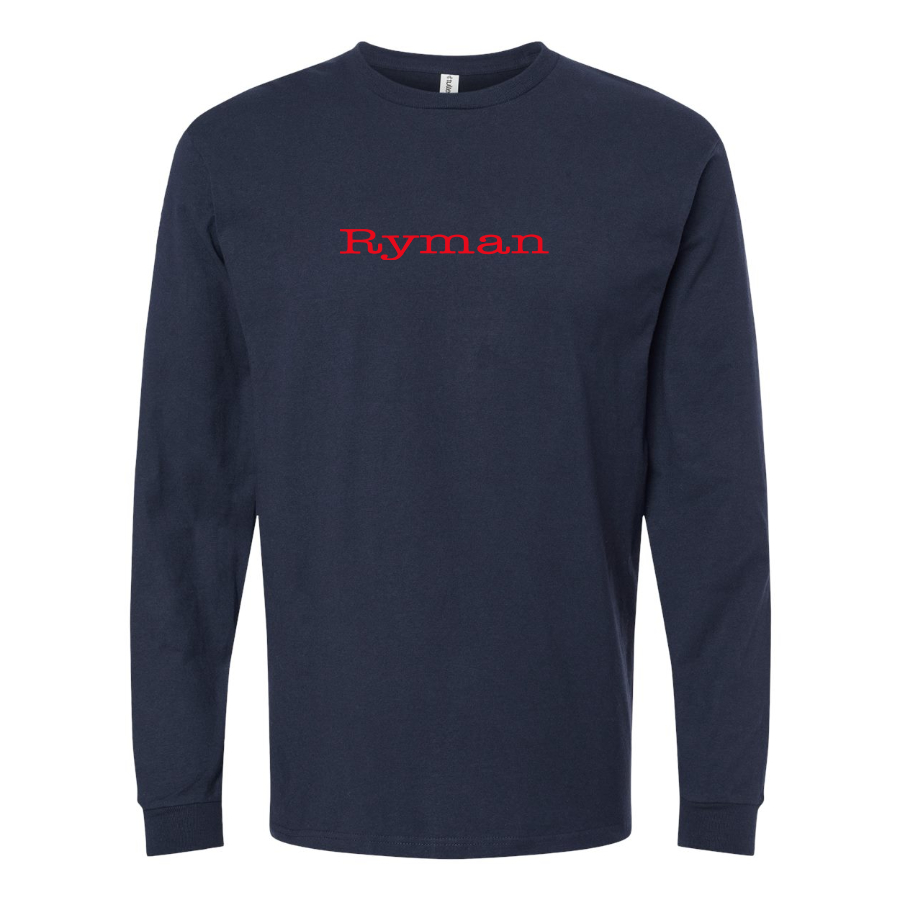 Youth Ryman Logo Cotton Long Sleeve T-Shirt