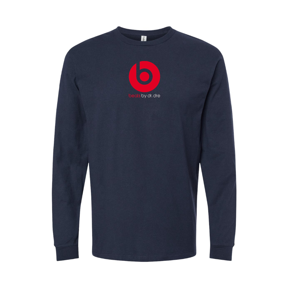 Youth Beats-by Dre Logo Cotton Long Sleeve T-Shirt