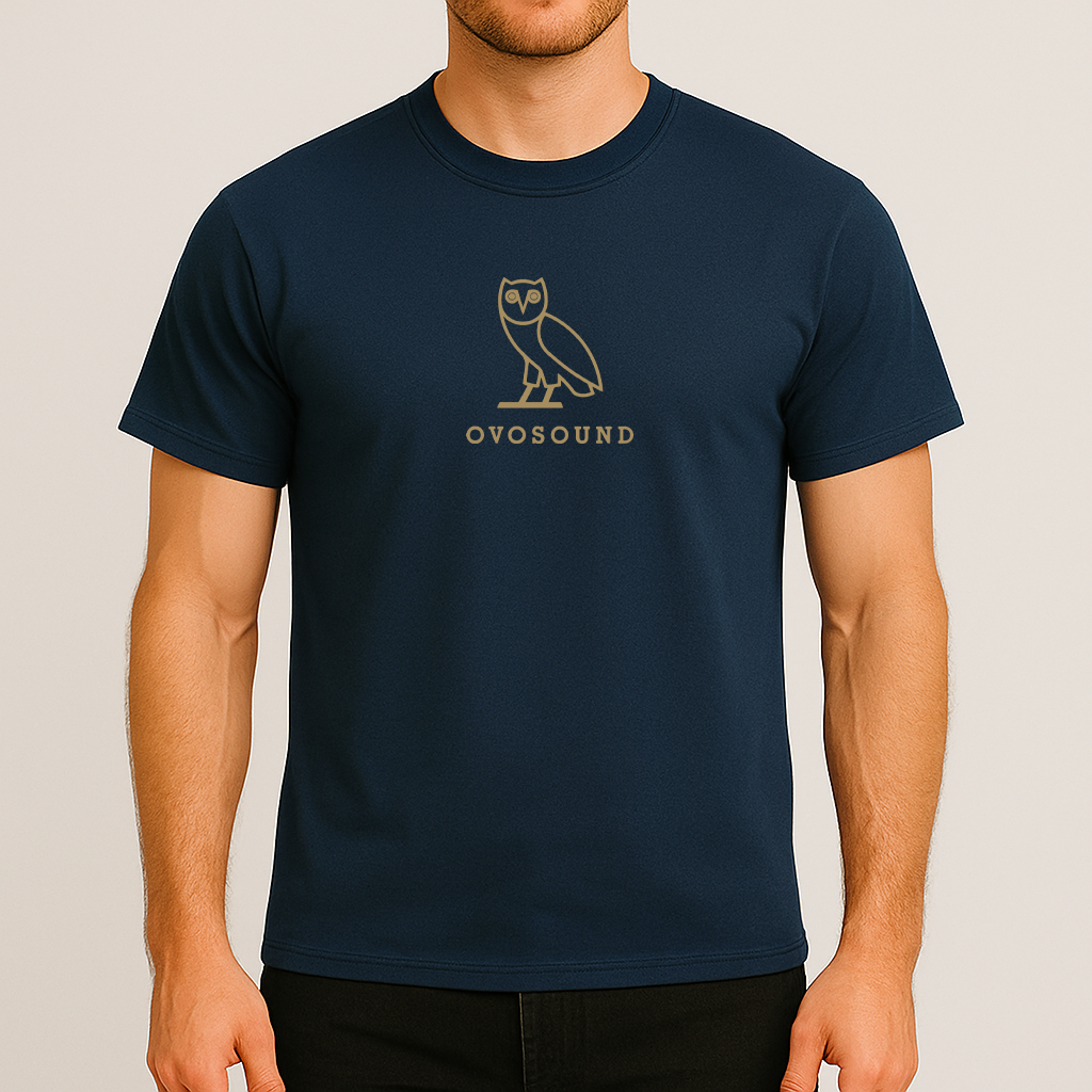 Men's Ovosound Drake Music Cotton T-Shirt