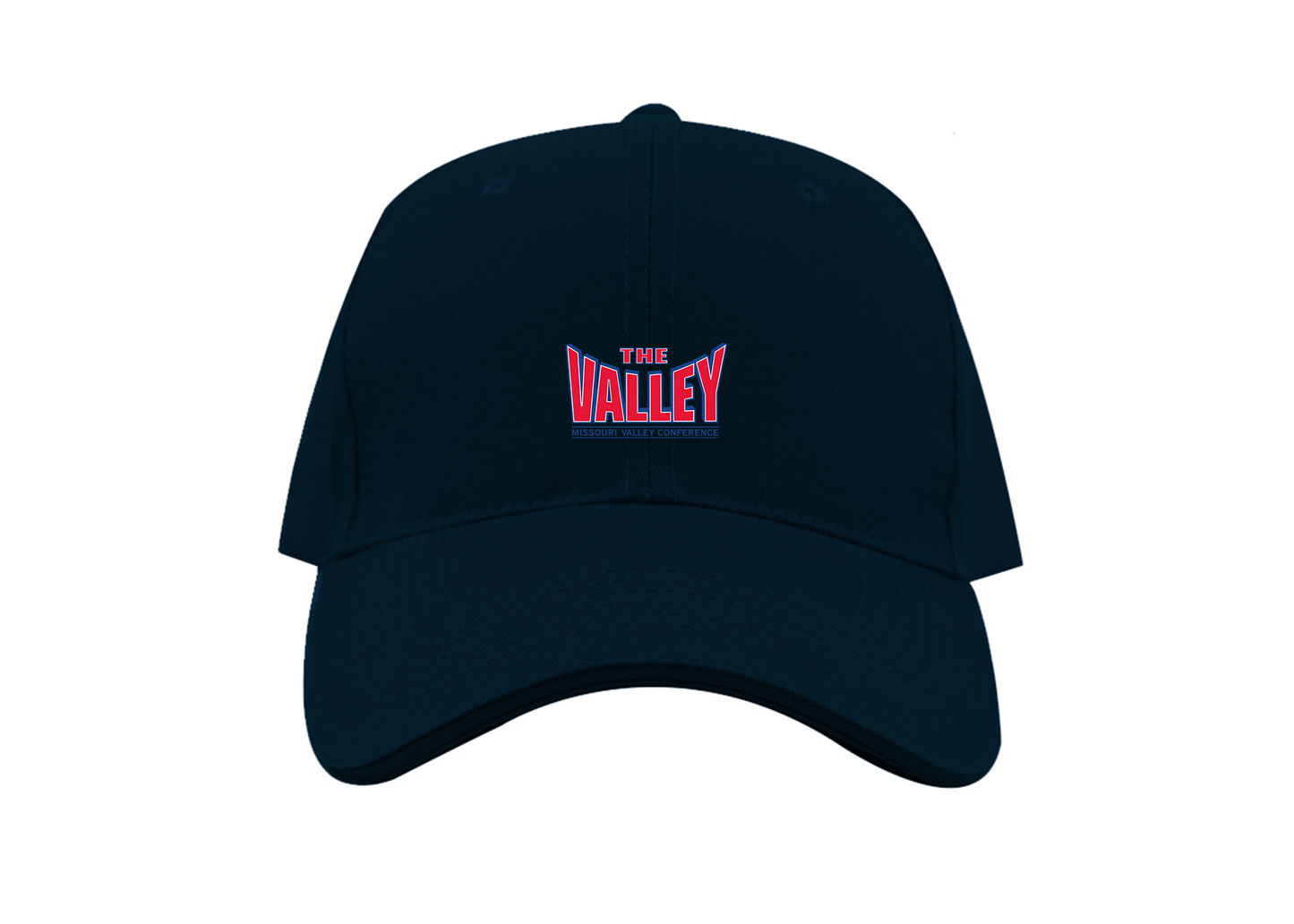 Missouri Valley Conference Logo Dad Baseball Cap Hat