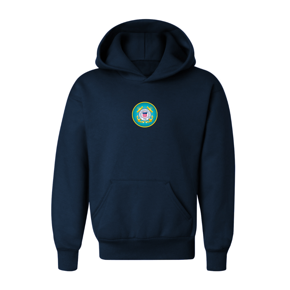 Youth Coast Guard Logo Pullover Hoodie