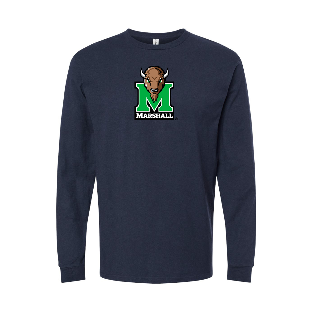 Men's Marshall Thundering Herd Logo Long Sleeve T-Shirt