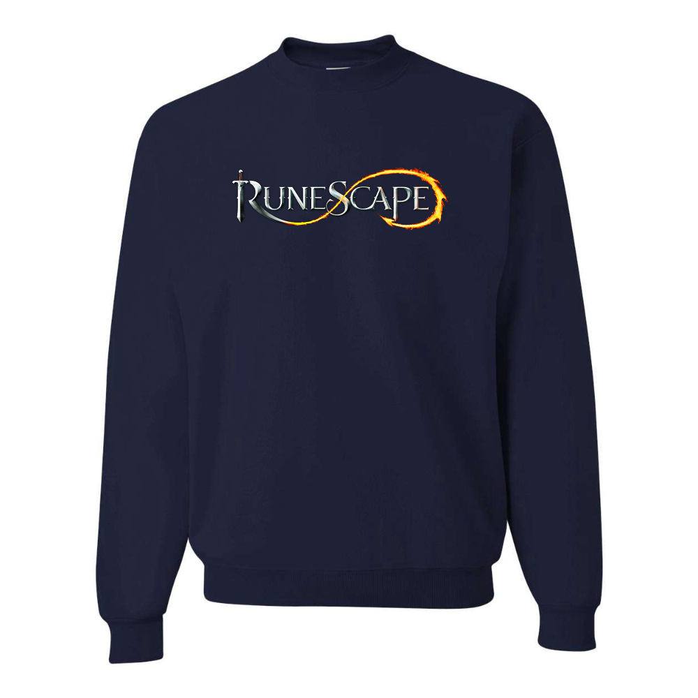 Men's Runescape Logo  JERZEES NuBlend Crewneck Sweatshirt