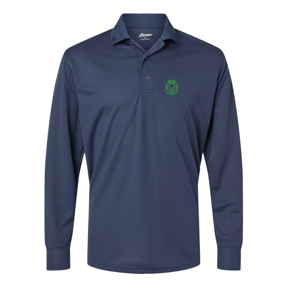 Men's Ahold Delhaize Symbol Paragon Prescott Long Sleeve Polo