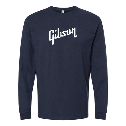 Men's Gibson Logo Long Sleeve T-Shirt