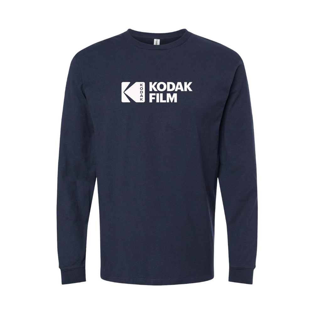 Men's Kodak Motion Picture Film Logo Long Sleeve T-Shirt