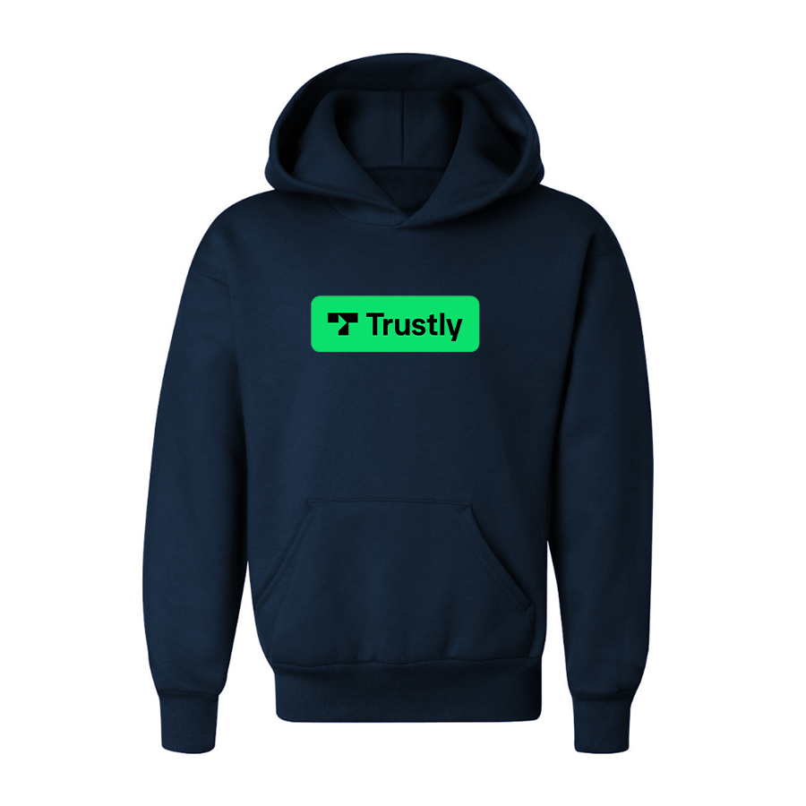 Youth Trustly Horizontal Logo Pullover Hoodie