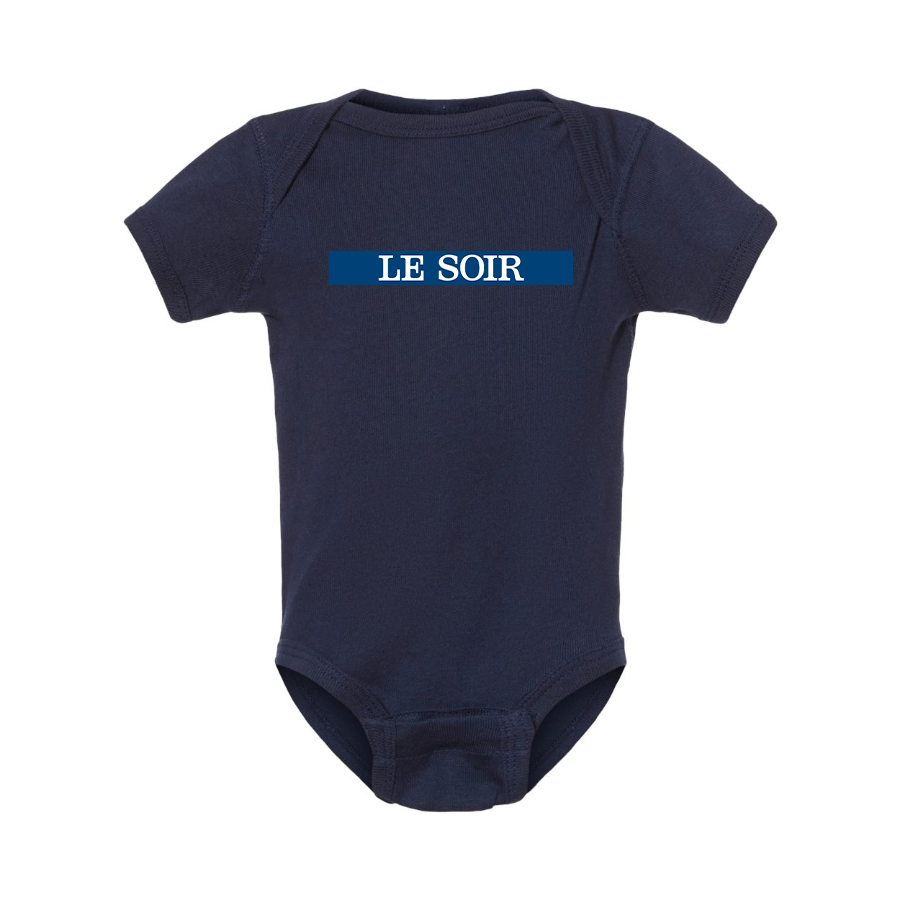Le soir Logo Baby Romper Onesie