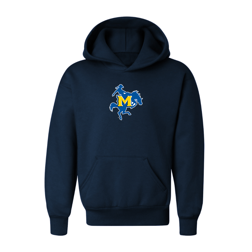 Youth McNeese State Cowboys Logo Pullover Hoodie