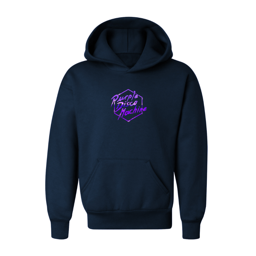 Youth Purple Disco Machine Pullover Hoodie