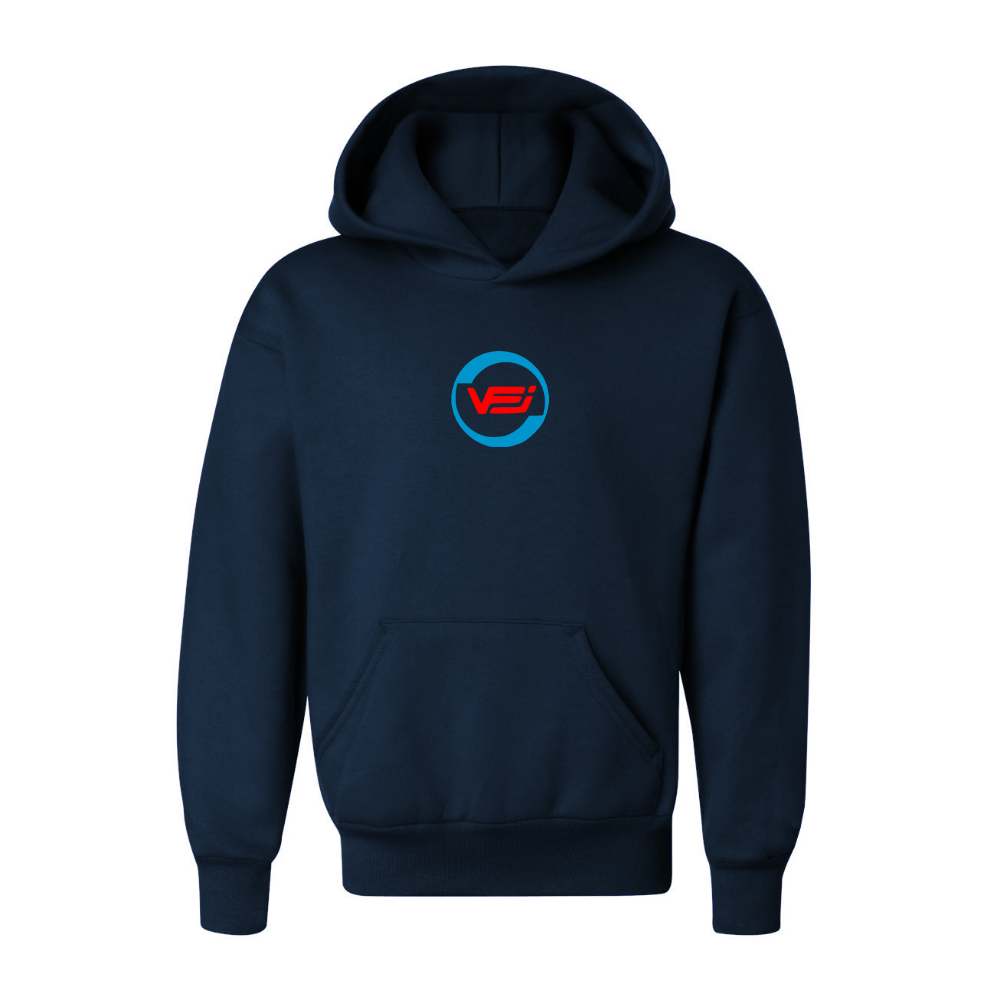 Youth Vehicle Factory Jabalpur Logo Pullover Hoodie