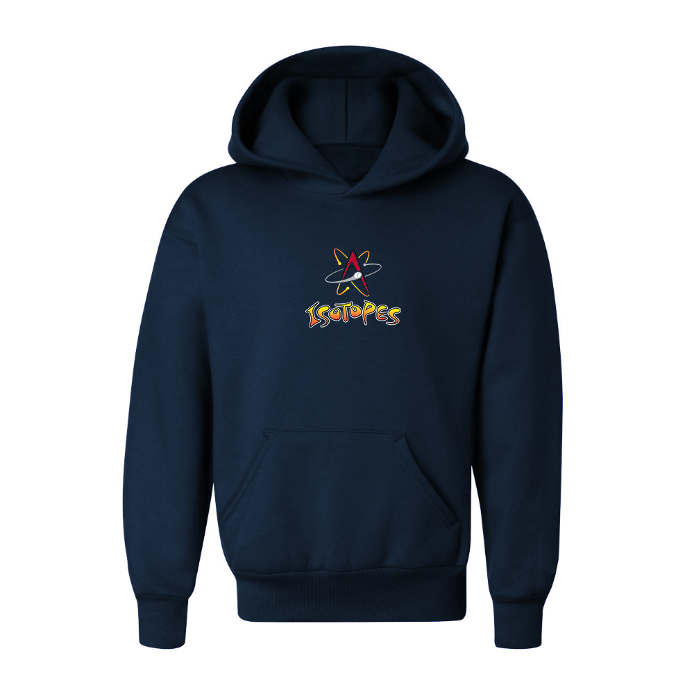 Youth Albuquerque Isotopes Logo Pullover Hoodie