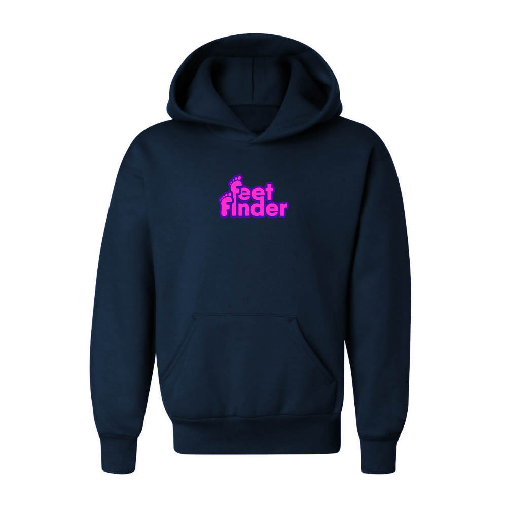 Youth FeetFinder Logo Pullover Hoodie