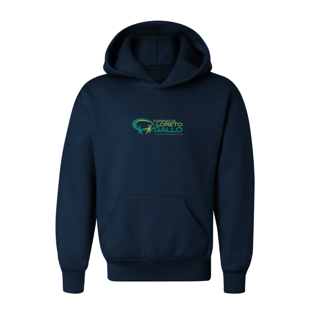 Youth Farmacia Loreto Gallo Logo Pullover Hoodie