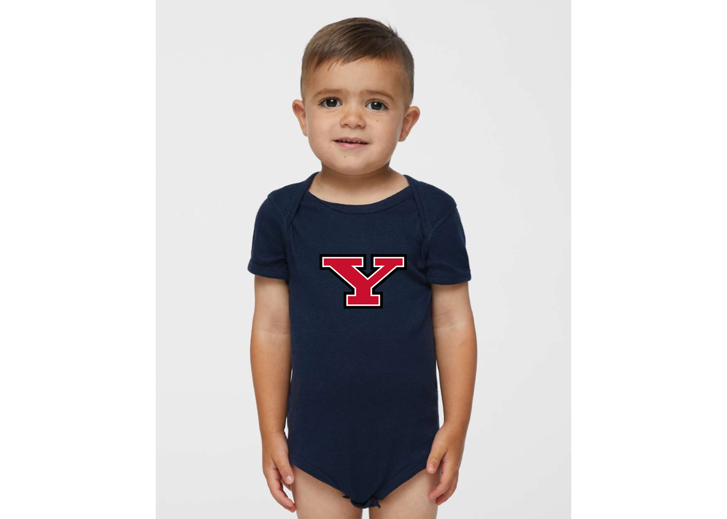 Youngstown State Penguins Rabbit Skins Infant Baby Rib Bodysuit
